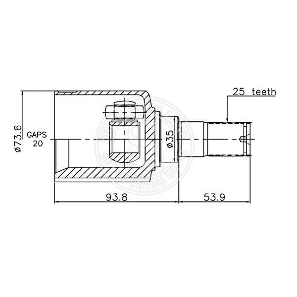 內球籠 KIA OEM NO.49500-07000