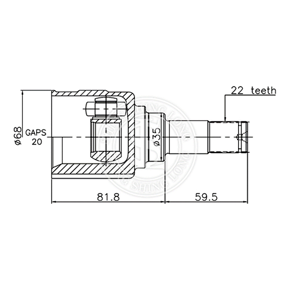 內球籠 KIA OEM NO.44114-84E50
