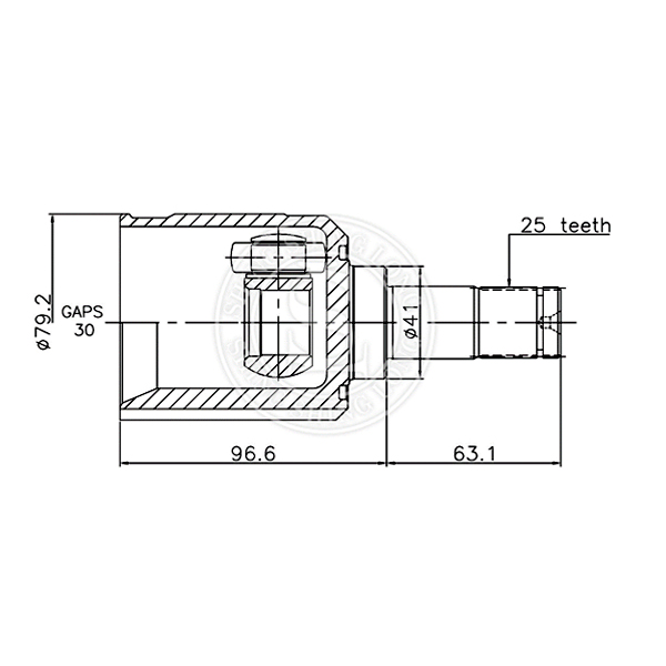 內球籠 MITSUBISHI OEM NO.MR980002