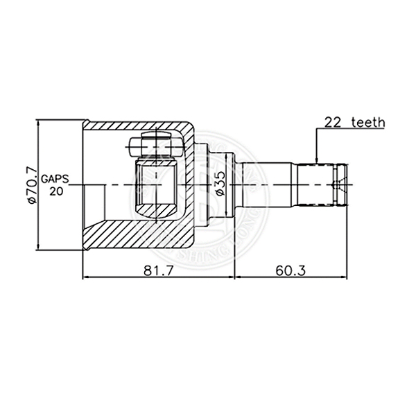 內球籠 SUZUKI OEM NO.44114-84E50