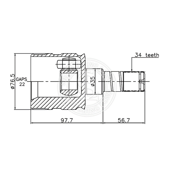 內球籠 CHEVROLET OEM NO.26010773